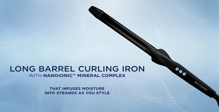 bio ionic curling iron fine coarse hair